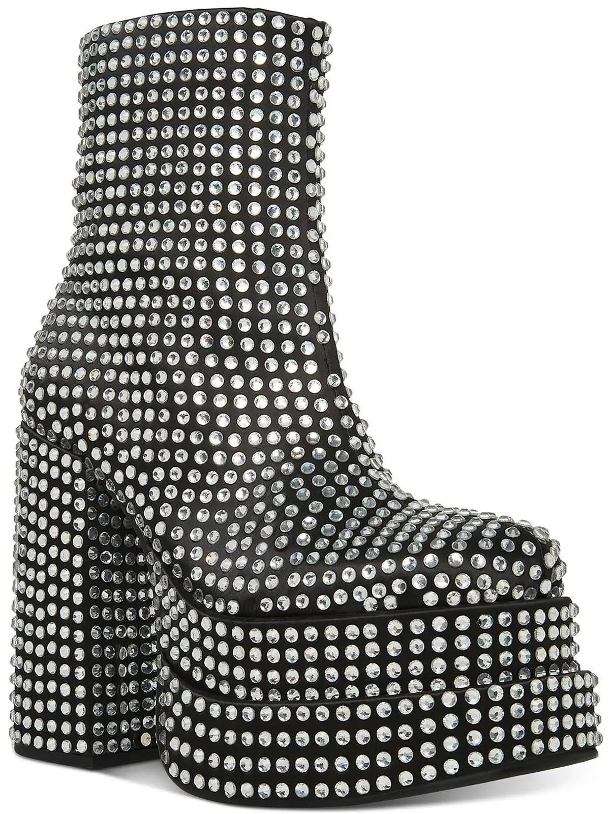 Cobra Womens Zipper Platform Ankle Boots