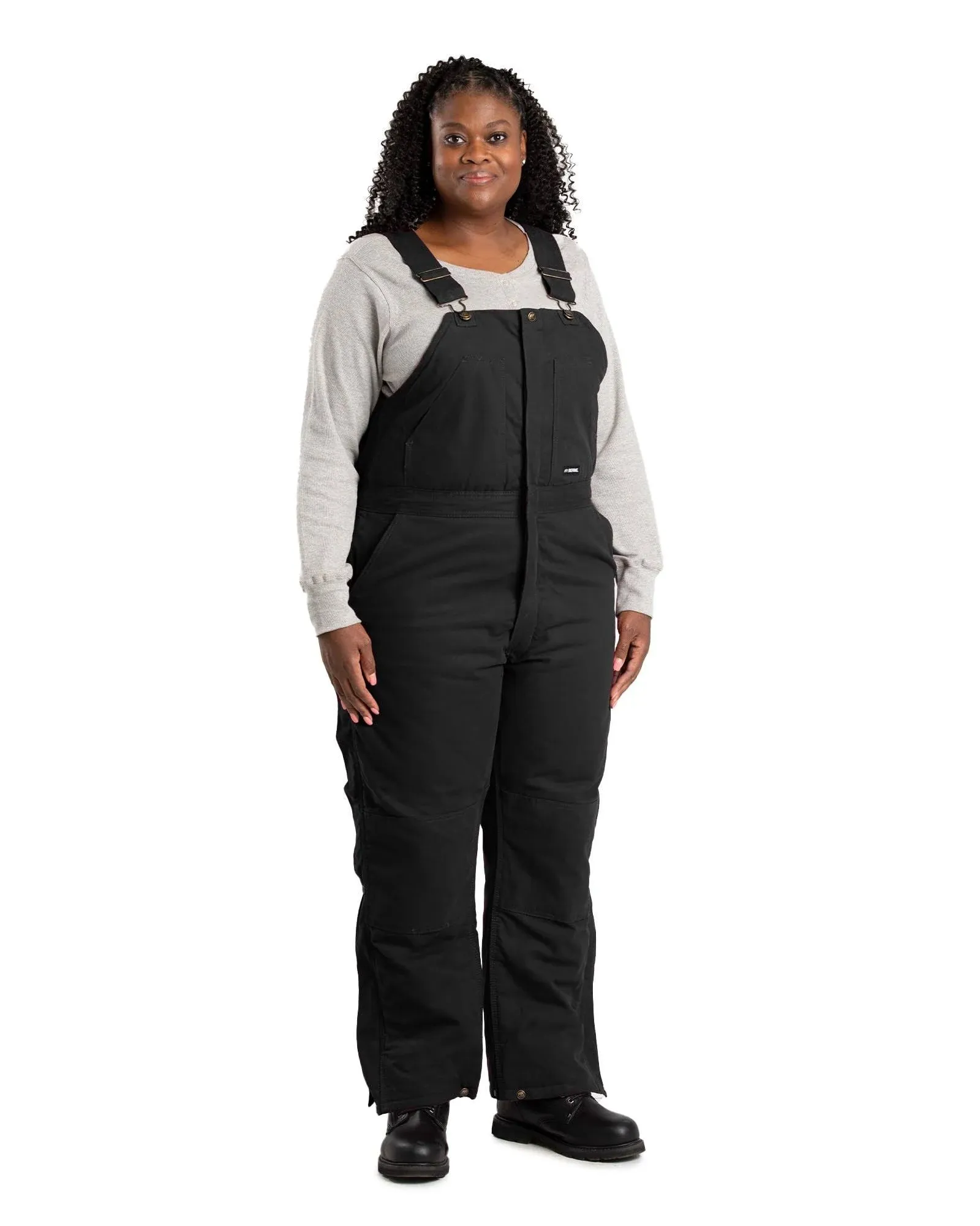 Berne Women's Softstone Duck Insulated Bib Overall