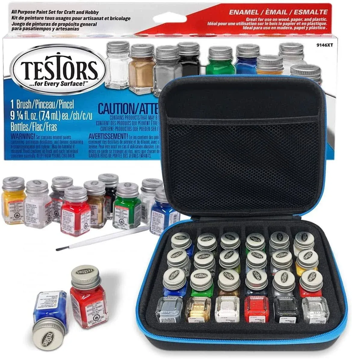 Testors Model Paint Enamel Paint Set