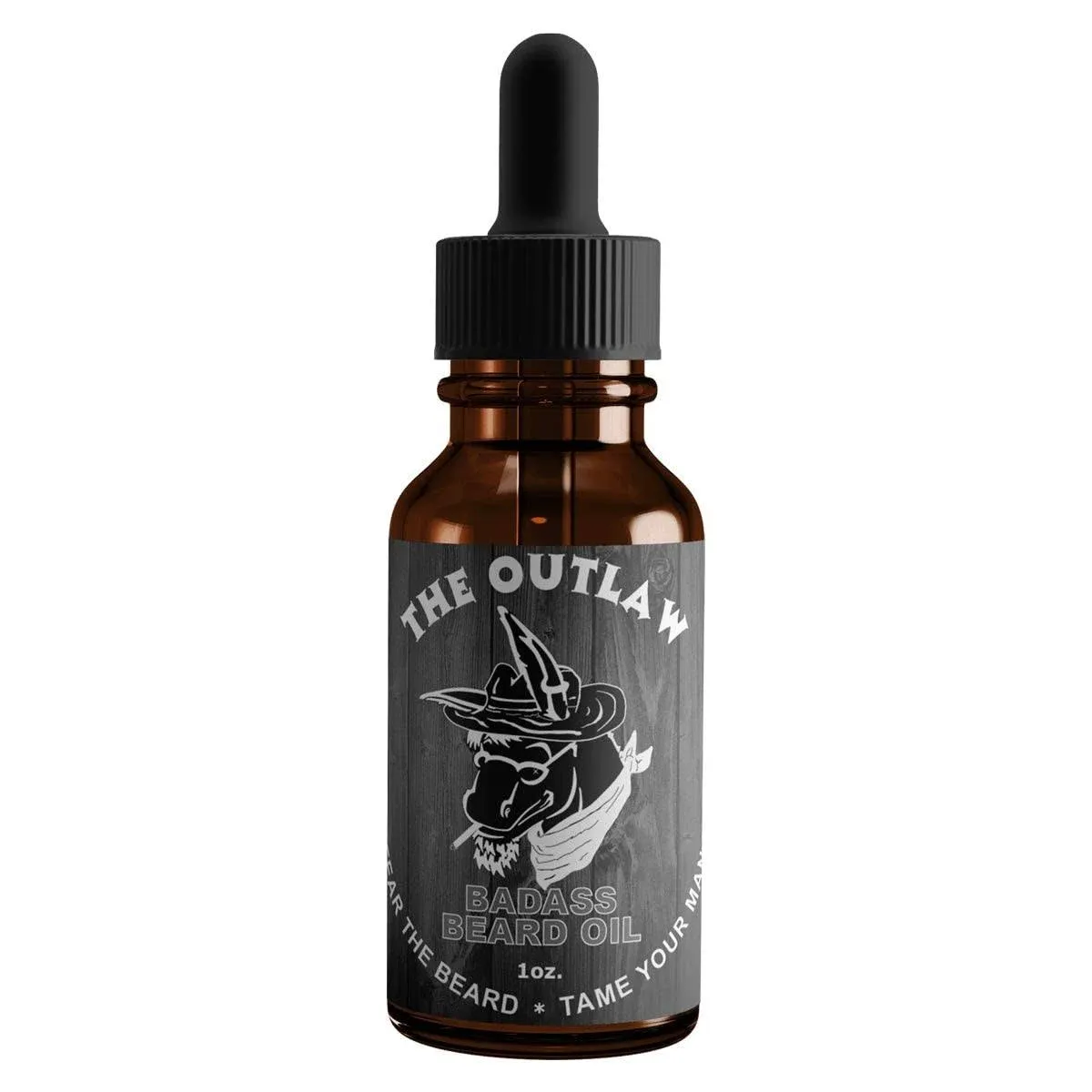 Badass Beard Care Beard Oil for Men - The Pirate Scent, 1 oz - All Natural