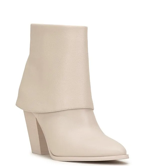 Jessica SimpsonCoulton Leather Foldover Booties