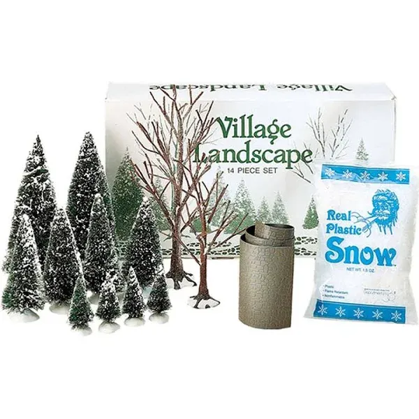 Department 56 Village Landscape Set of 14