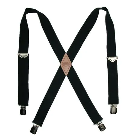 Dickies Men's Elastic Work Suspender Braces Navy