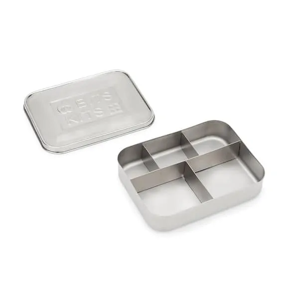 Bits Kits Stainless Steel 5-Compartment Snack Container