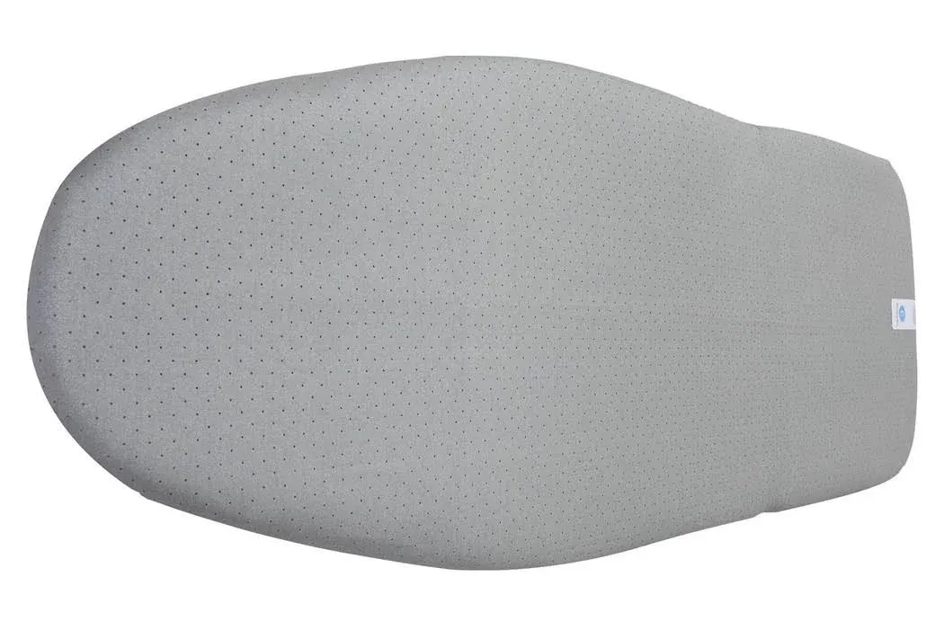 Brabantia Ironing Board Cover 53 x 18 Inch (Size D, Extra Large) Silver Metallic