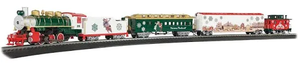 Bachmann Norman Rockwell Christmas Express HO Scale Train Set