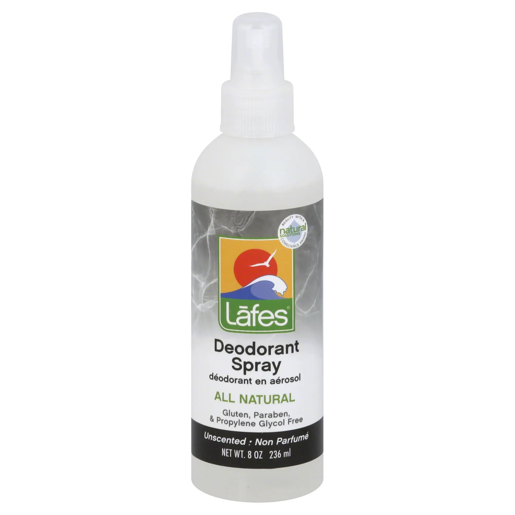 "Lafe's Natural and Organic Deodorant Spray, 8 Fl Oz"