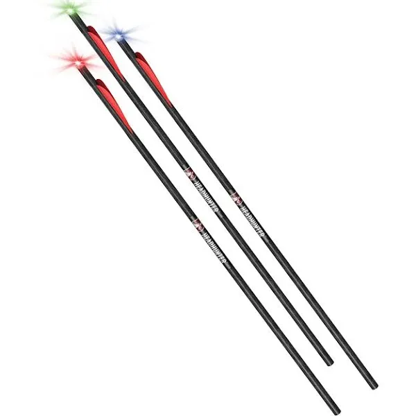 Barnett Crossbows BAR20031 Headhunter Strobe 20&#034; Lighted Crossbow Arrows 3 pk 