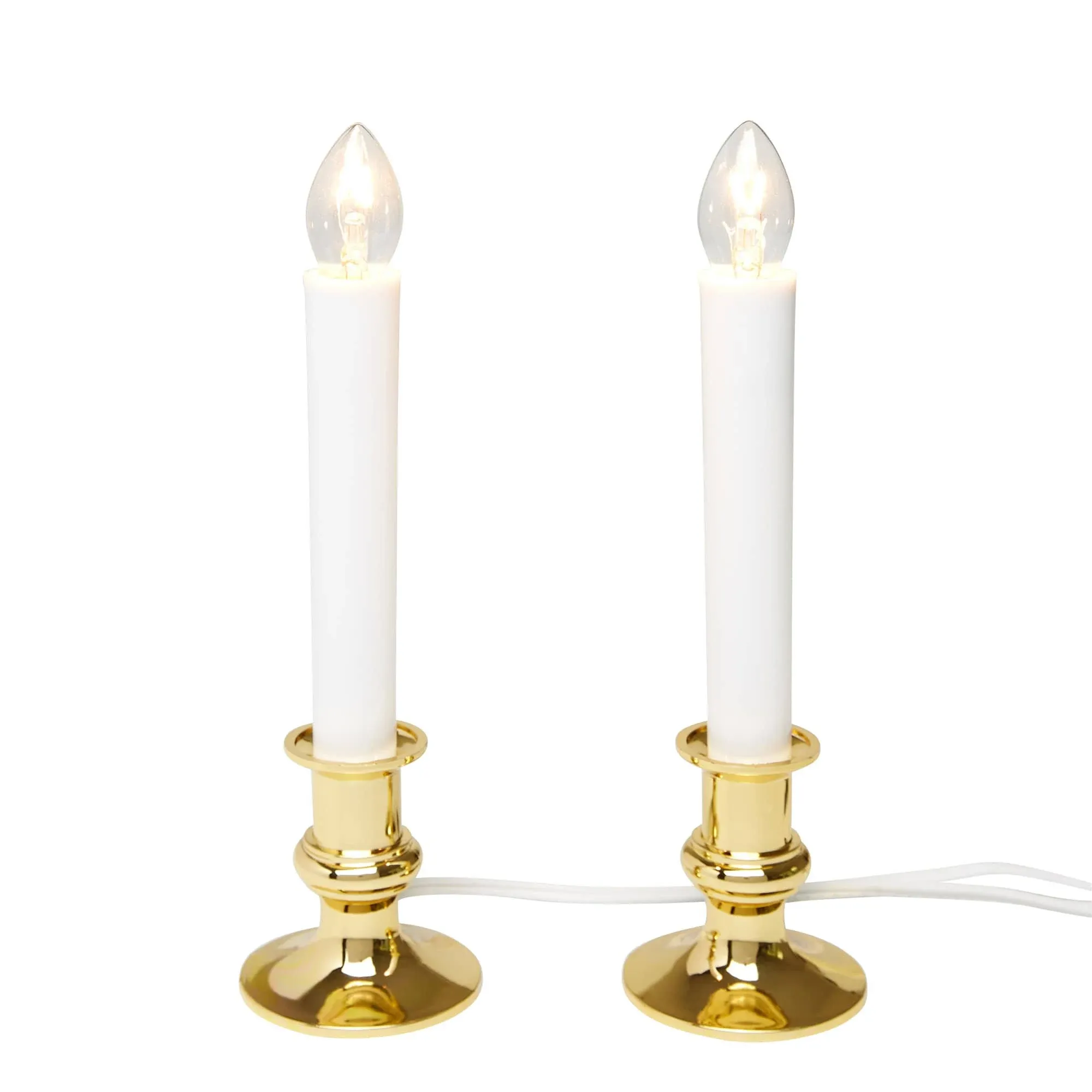 GE 8.5-in Lighted Window Candle 2-Pack