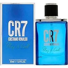 Cristiano Ronaldo CR7 Play It Cool - Mezcla cítricos brillantes y notas aromáticas de Fougere - Fresco, vigorizante y sensual - Lo suficientemente ligero para el uso diario - Fragancia masculina - 1