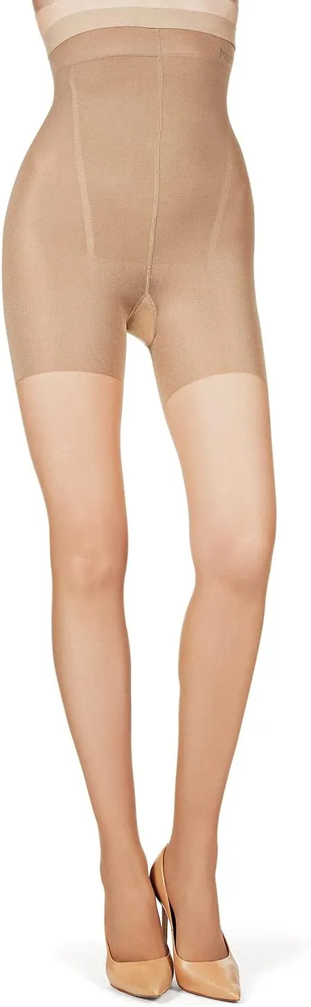 MeMoi BodySmootHers High Waisted Super Shaper Sheer Tights