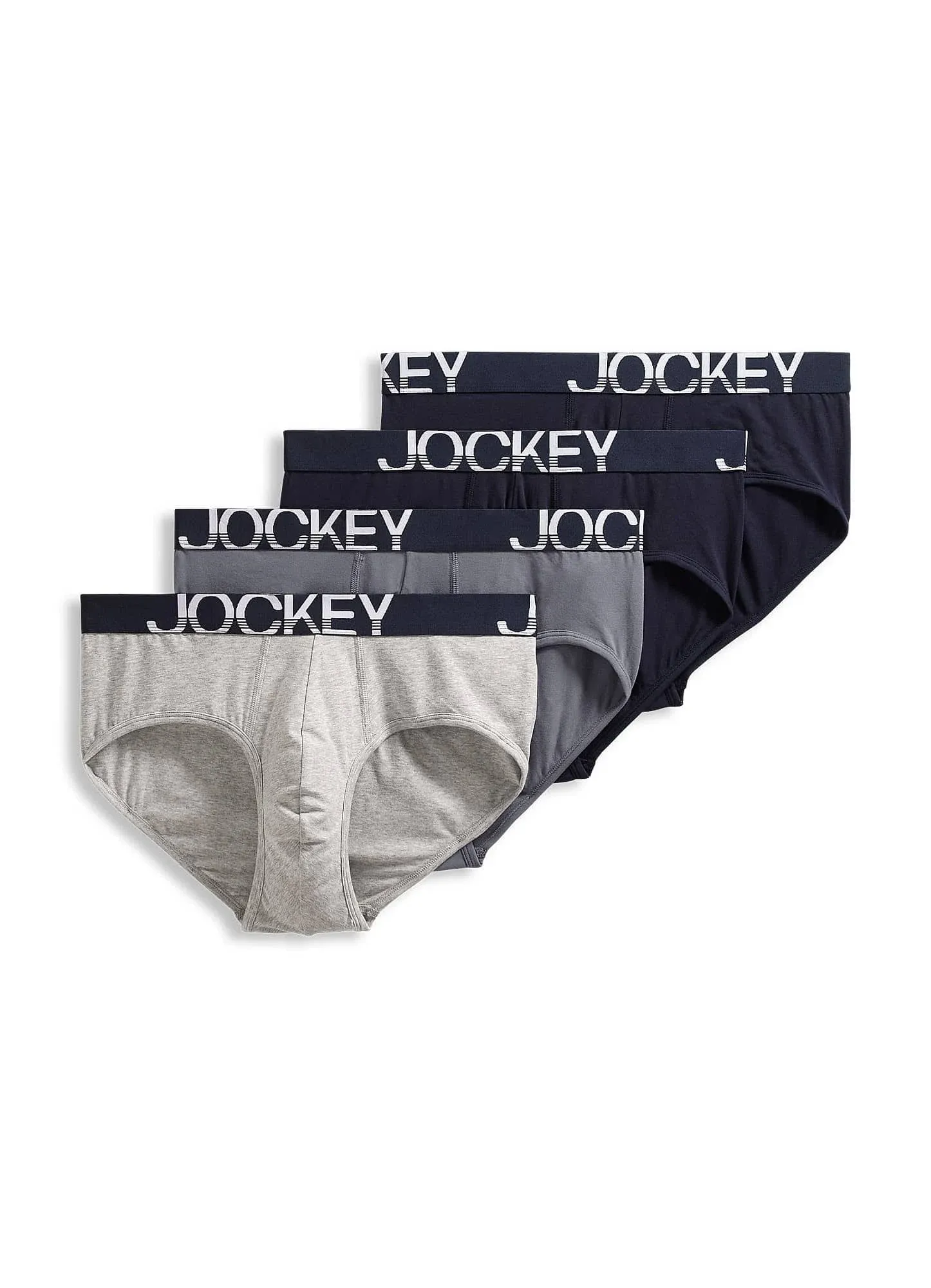 Jockey Men's ActiveStretch Brief - 4 Pack