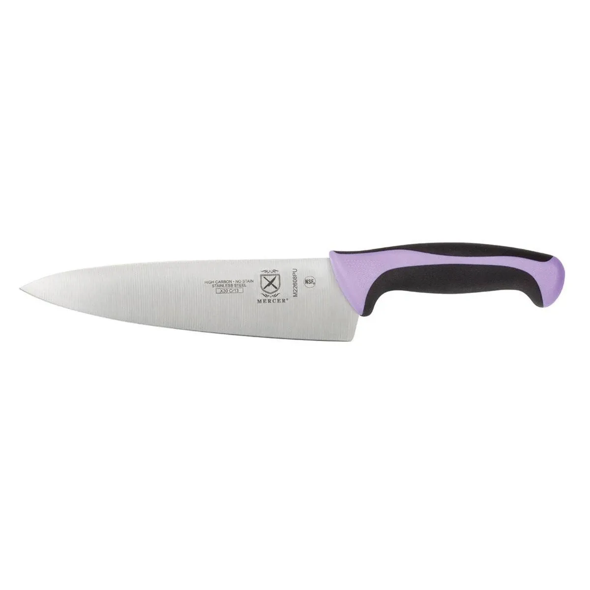 Mercer Culinary M22608PU Millennia 8" Purple Chef's Knife