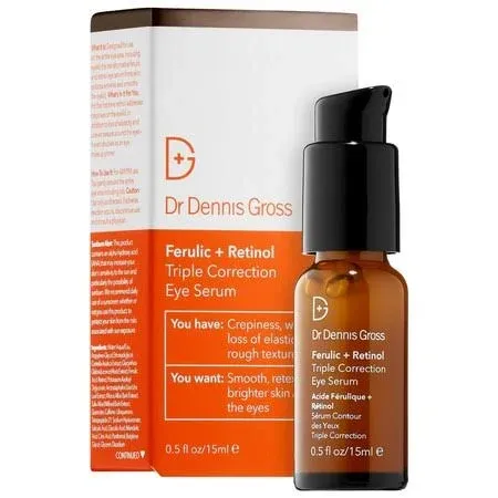 Dr. Dennis Gross Ferulic + Retinol Triple Correction Eye Serum