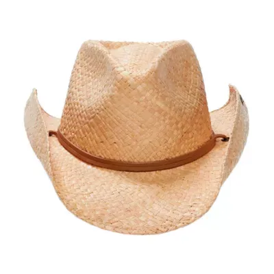 Stetson Men's Medium-Size Natural Outdoor Summer Hat W/ Shapeable, Brown