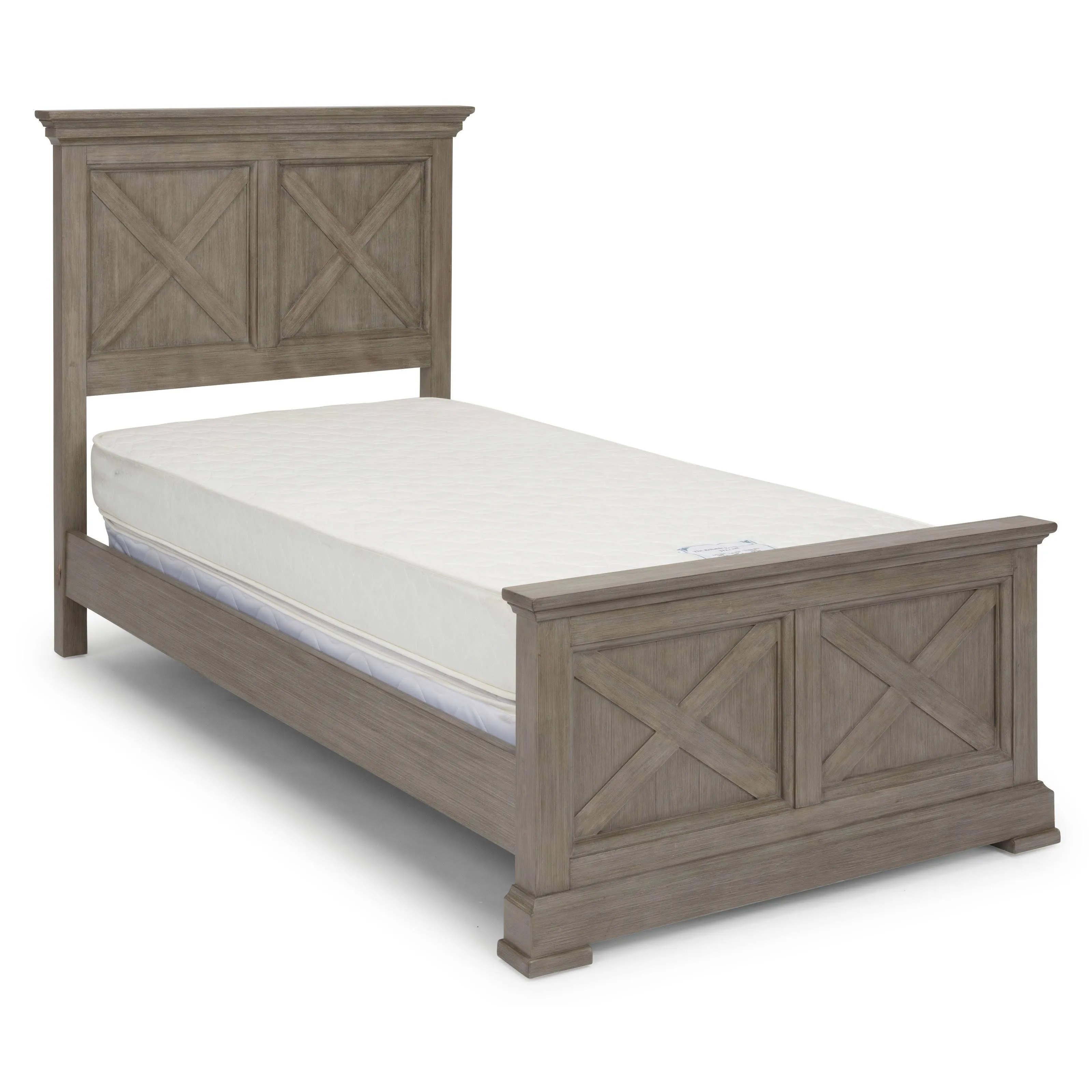 Homestyles Mountain Lodge Gray Bed 5525