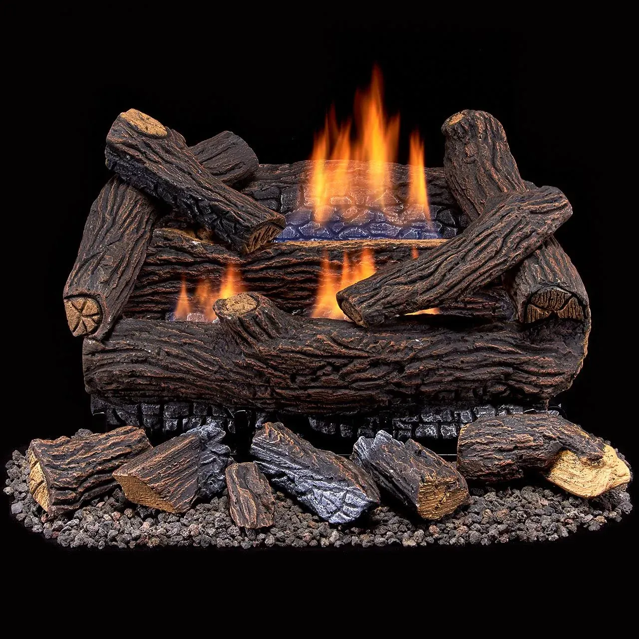 Duluth Forge Ventless Dual Fuel Log Set