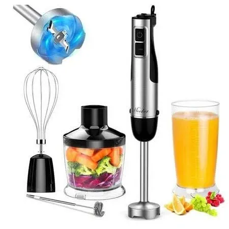 Mooka Family 5-in-1 Immersion Blender Set