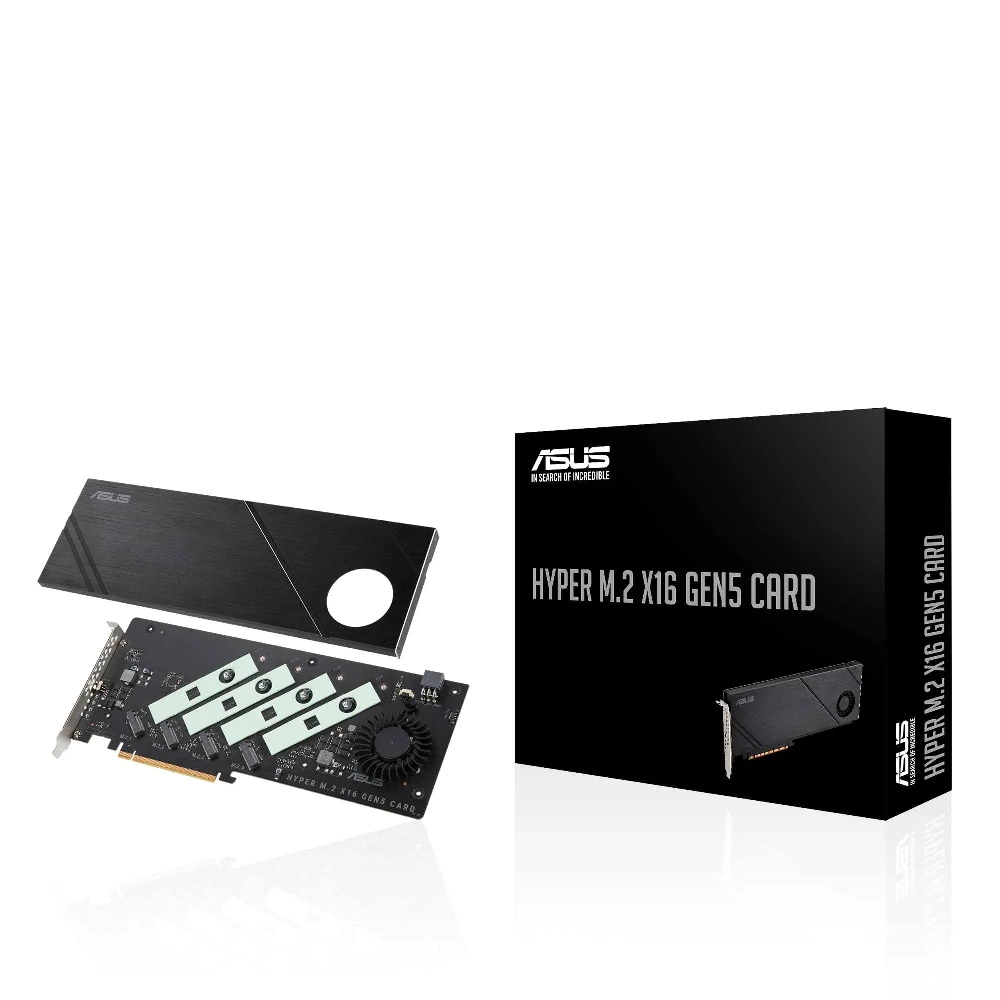 Asus Hyper M.2 x16 Gen5 Card