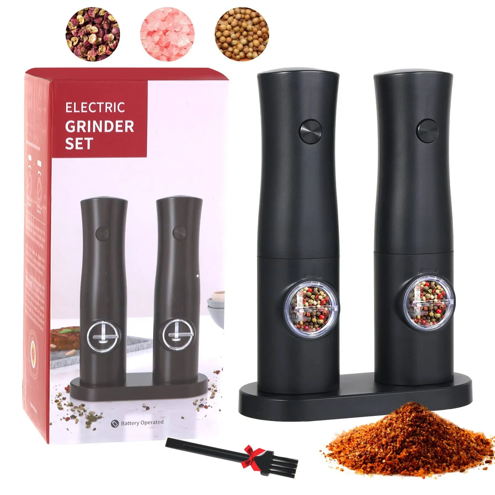 Salt and Pepper Grinder Set