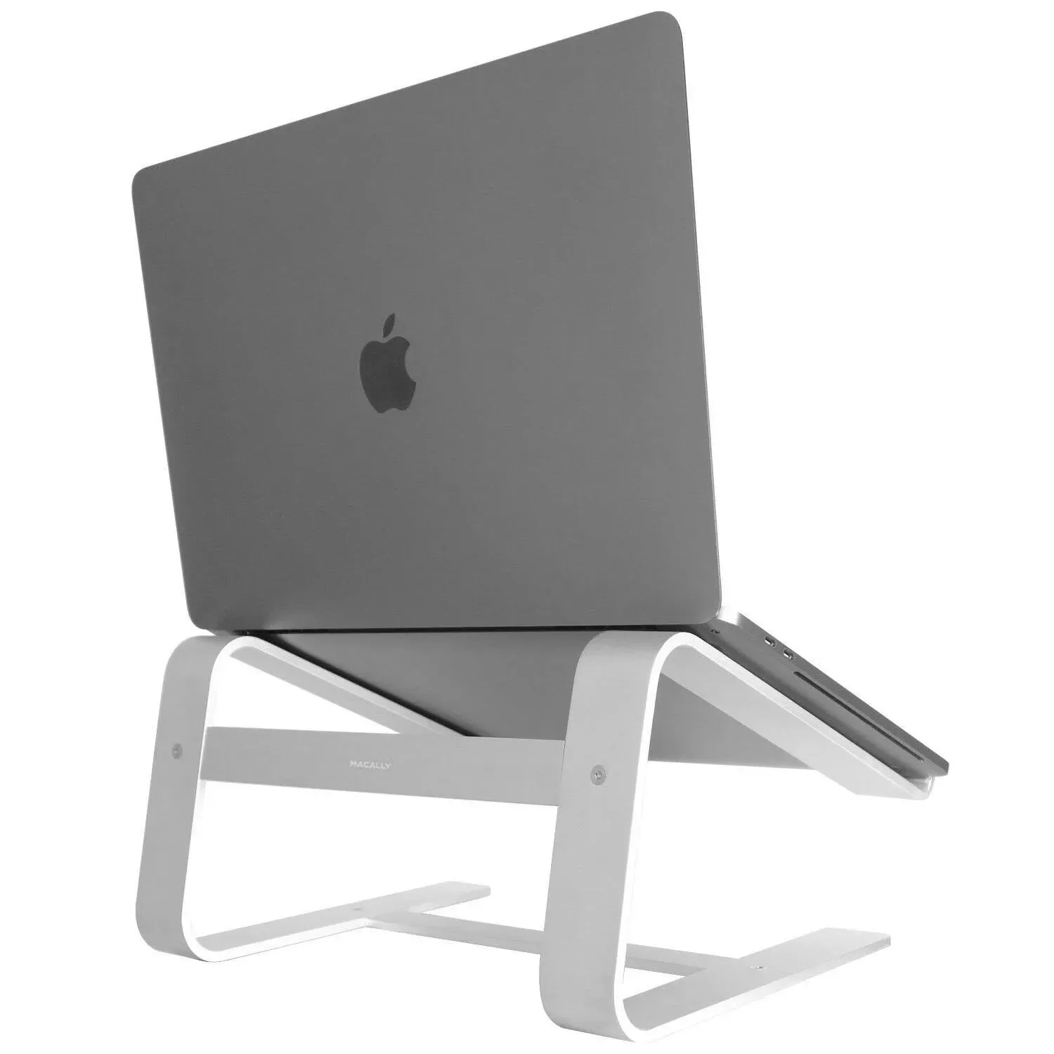 Aluminum Laptop Stand for Apple MacBook, MacBook Air, MacBook Pro and any Notebook Between 10 in. to 17 in.