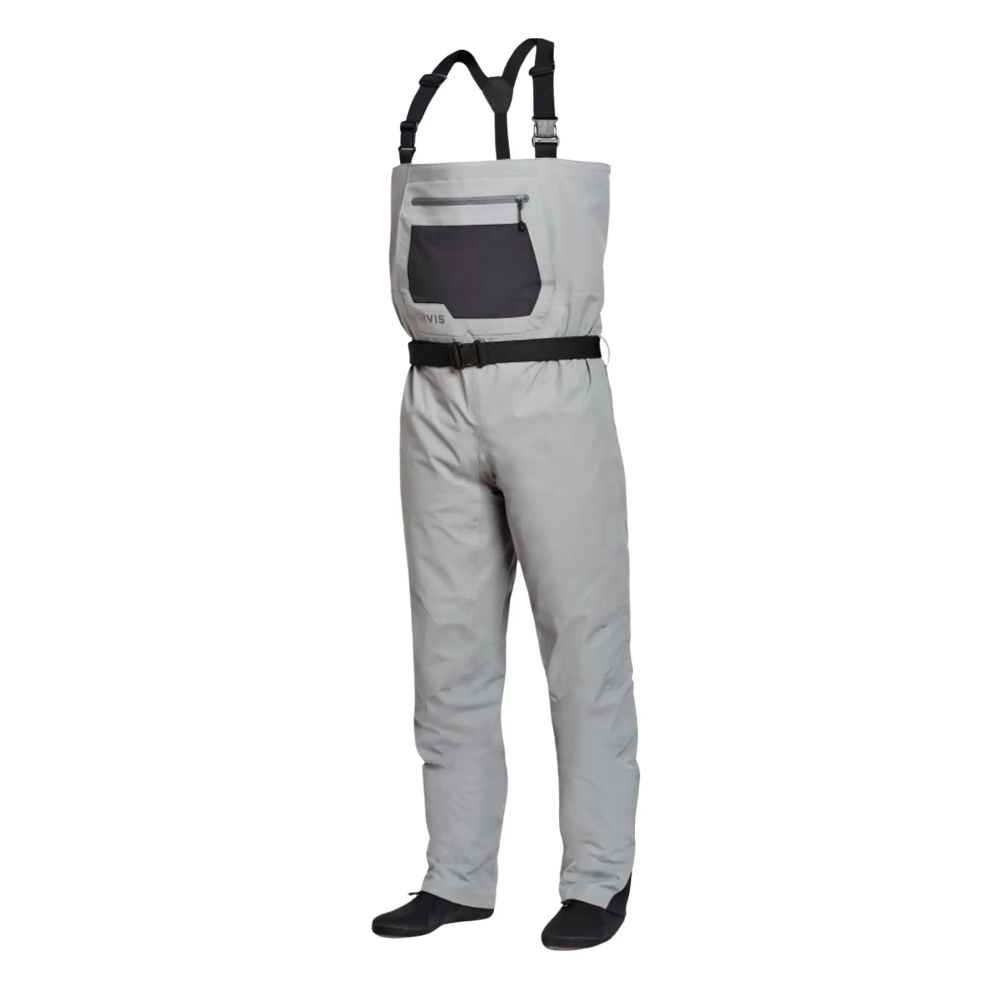 Orvis Clearwater Chest Waders for Men - Waterproof Fly Fishing Waders with Neoprene Booties, External Storage Pocket