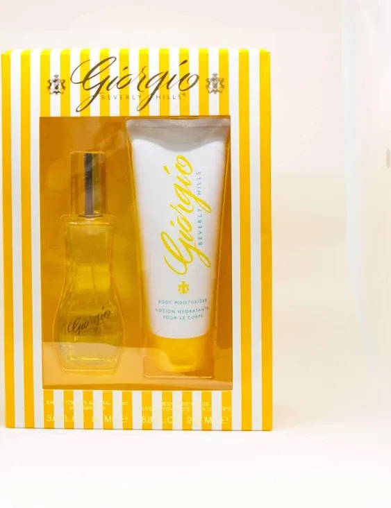 Giorgio Beverly Hills Yellow 2-Piece Fragrance Gift Set