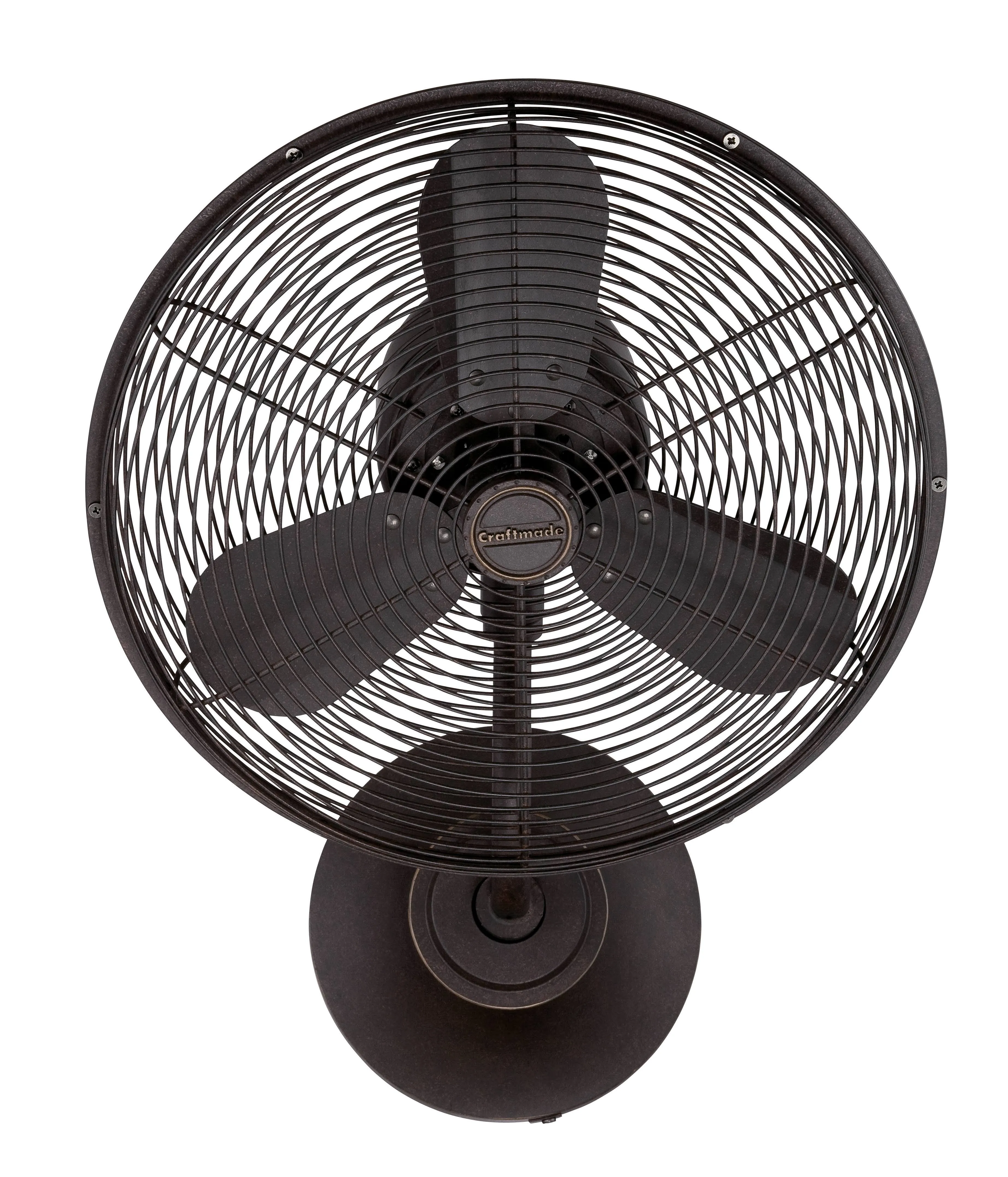 Craftmade Bellows I Hard-Wired Wall Fan BW116BNK3-HW