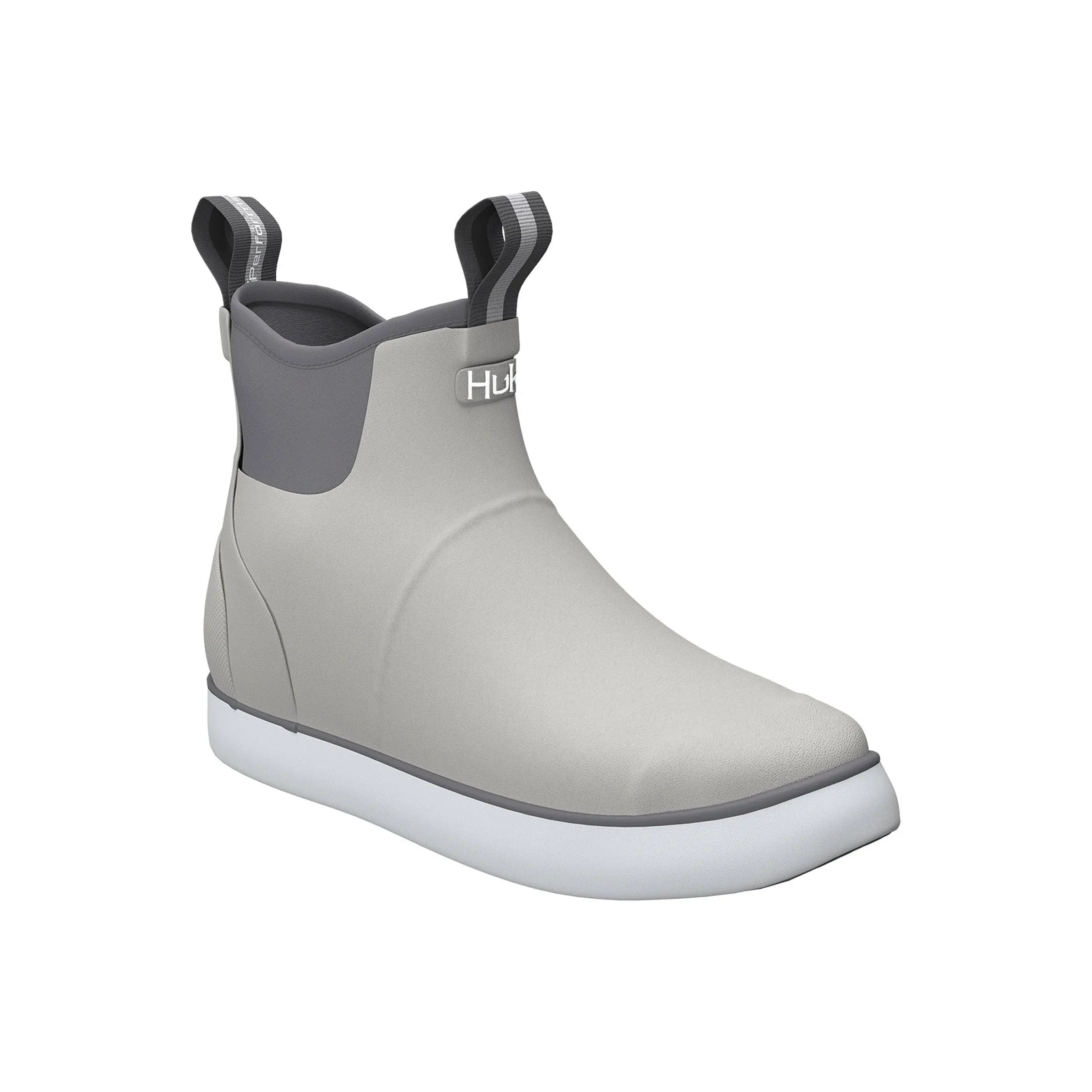 Men's Huk Rogue Wave Deck Boots 10 Grey