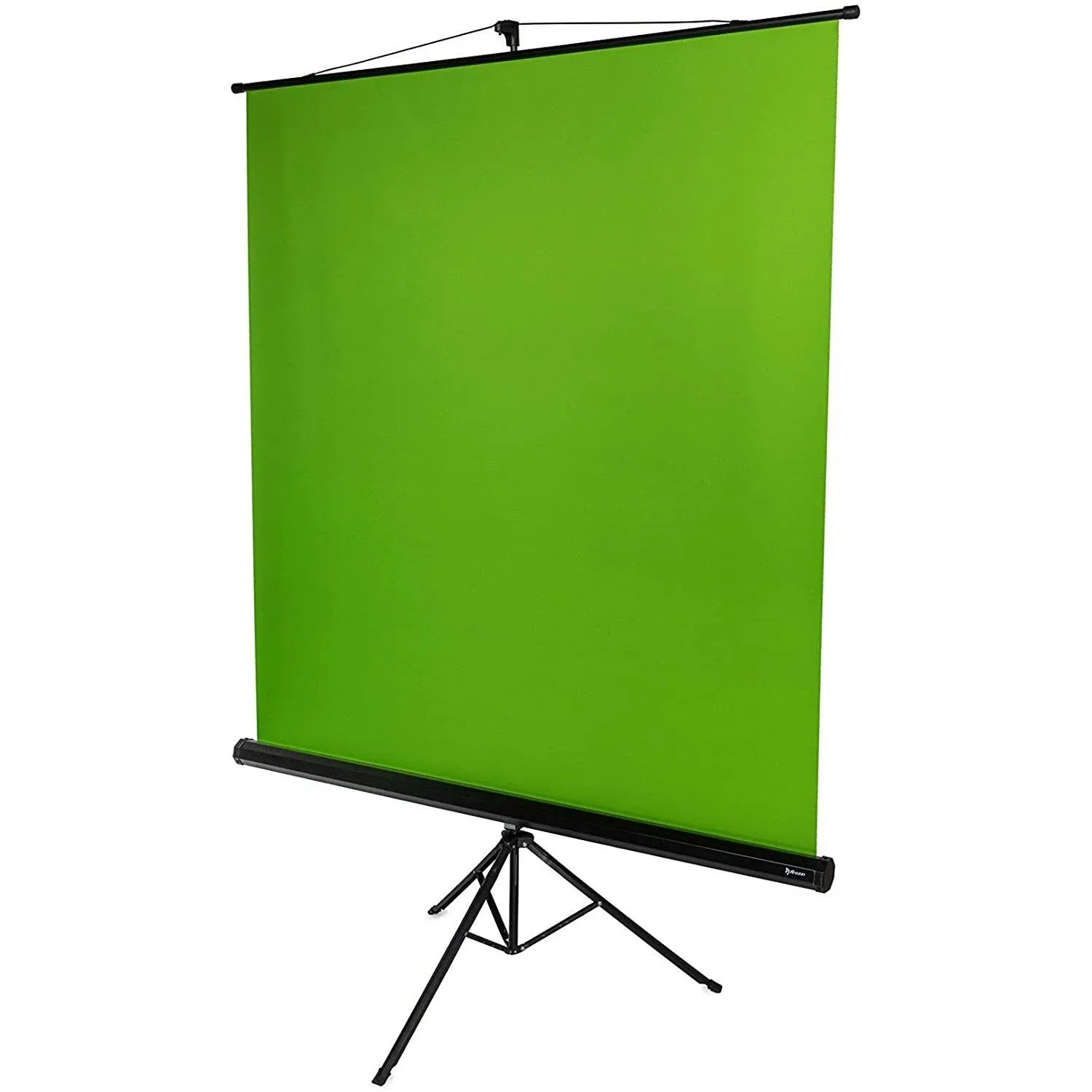 Arozzi - Extra Wide Portable Green Screen - Black