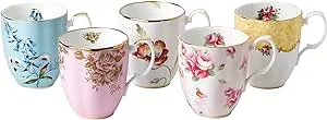 Royal Albert - 100 Years Mug Set - 5 Piece - 1950-1990