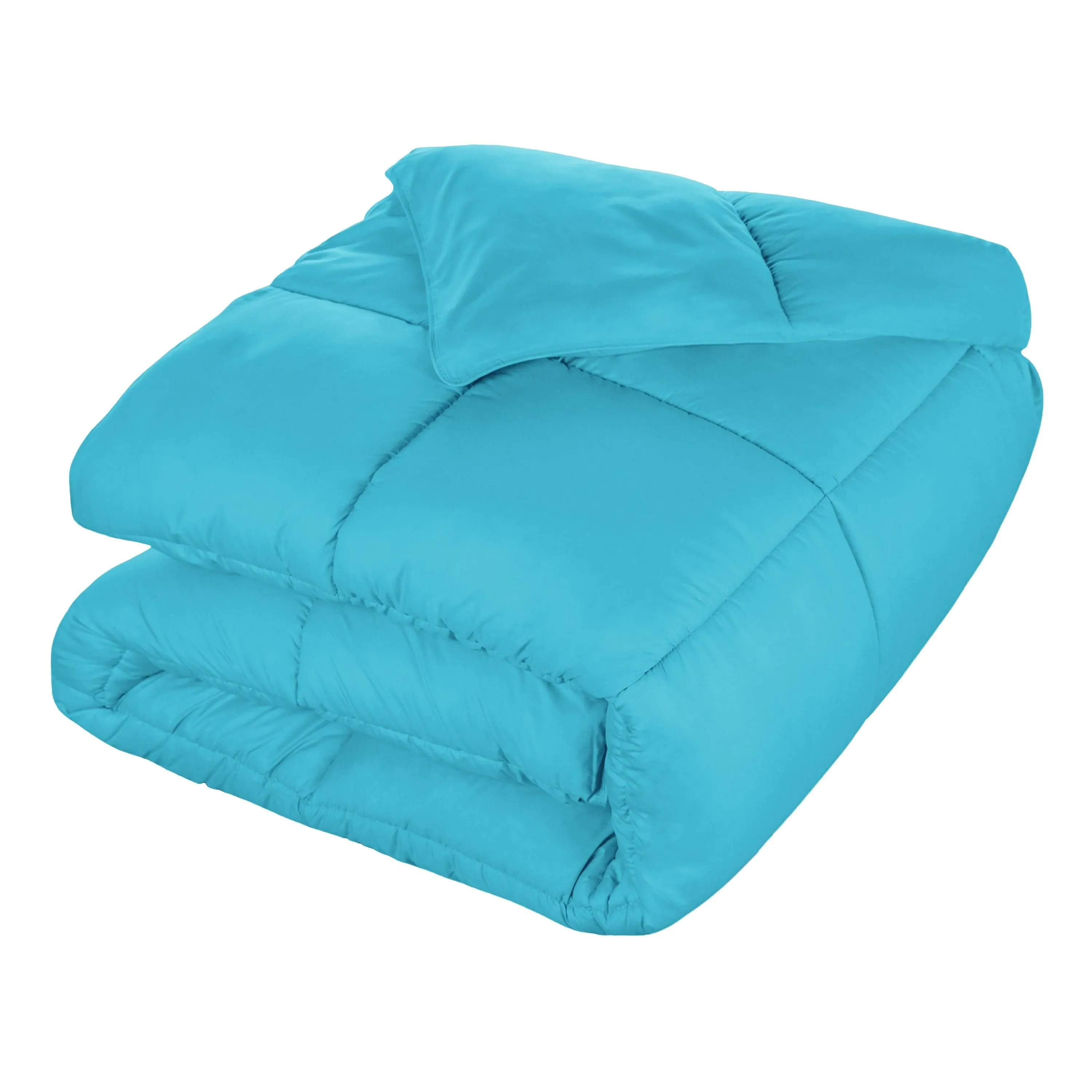 Superior Solid Reversible Down Alternative Comforter