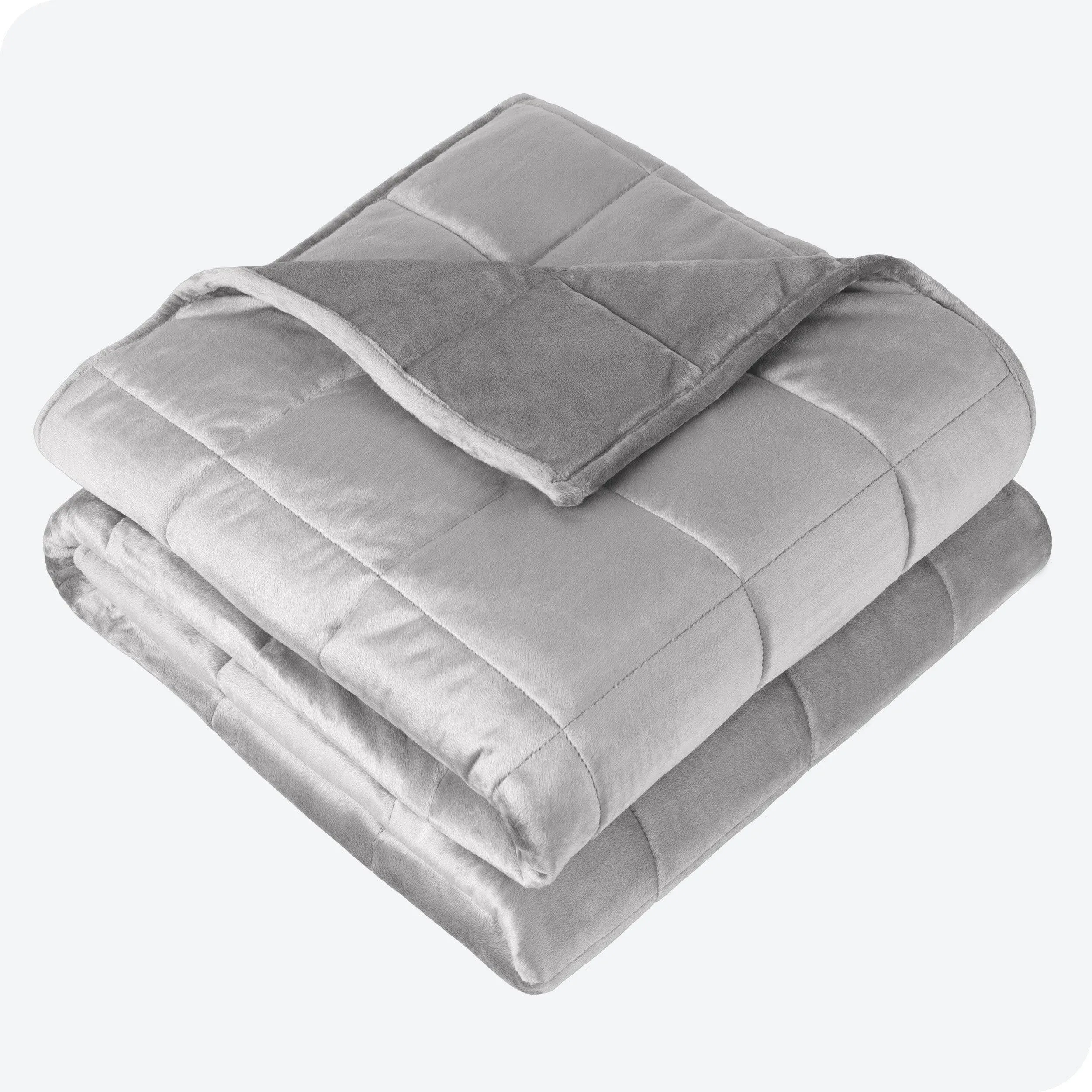 Minky Fleece Weighted Blanket Bare Home