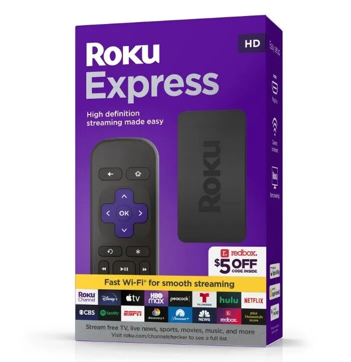 Roku Express 1080p Streaming Media Player - Black | P.C. Richard & Son