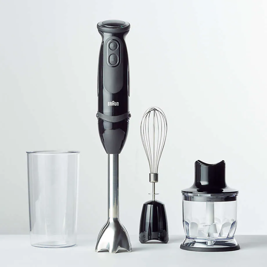 Braun MQ5025 Hand Blender Multiquick Vario, MQ5025, Black