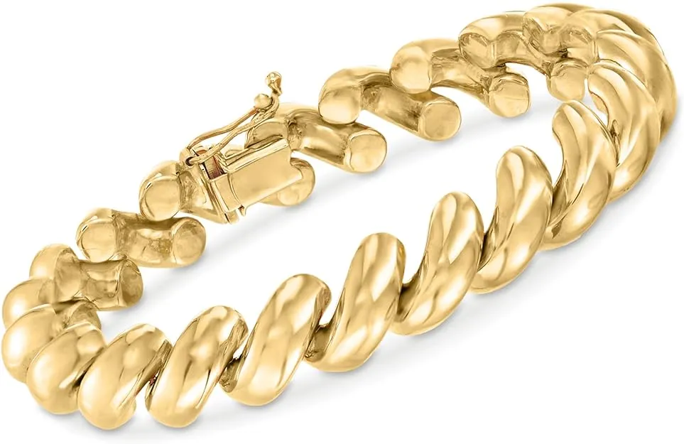 14kt Yellow Gold San Marco Bracelet