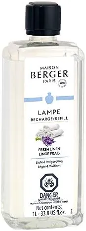 MAISON BERGER - Zest of Green Orange - Lampe Berger Fragrance Refill for Home Fragrance Oil Diffuser - Air Freshener - 16.9 Fluid Ounces - 500 milliliters