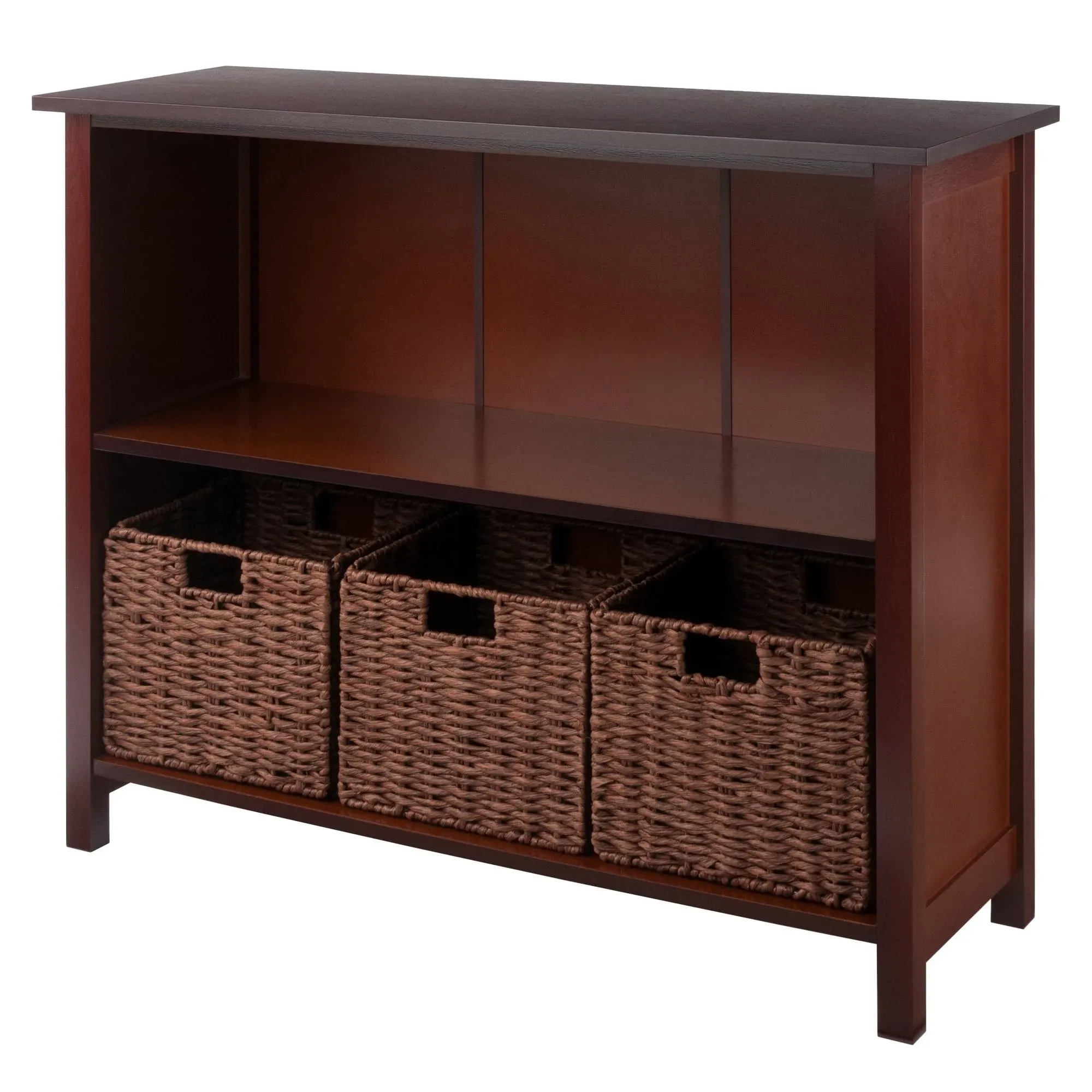 Winsome Wood Milan 4-Pc Storage Shelf