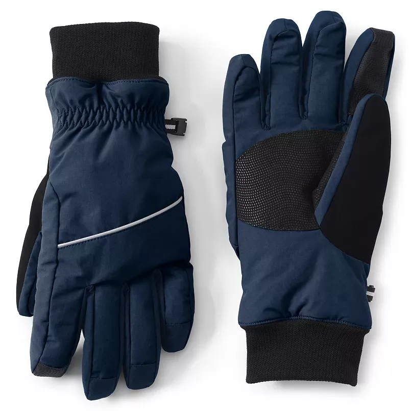 Men's Lands' End Squall Waterproof Gloves