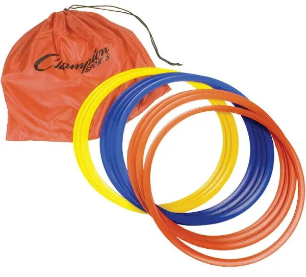 Champion Sports Speed Rings, 16" - 12 pack