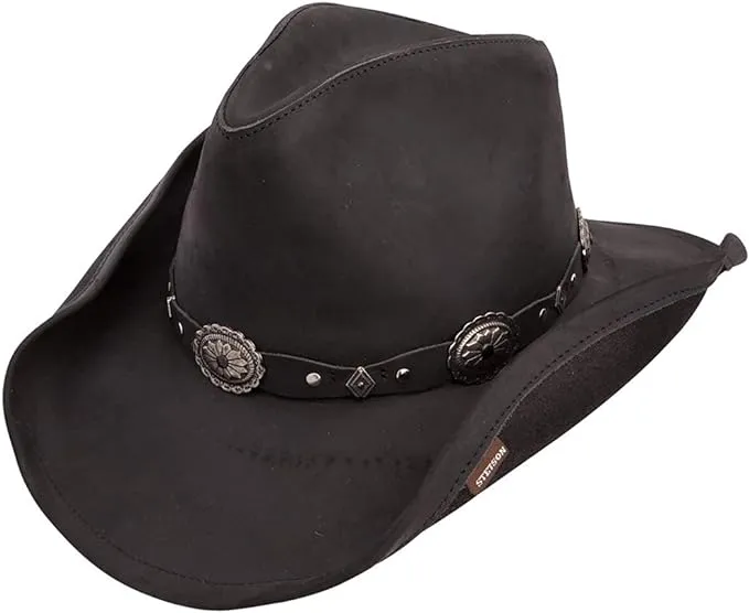 Stetson Roxbury Shapeable Leather Cowboy Western Hat