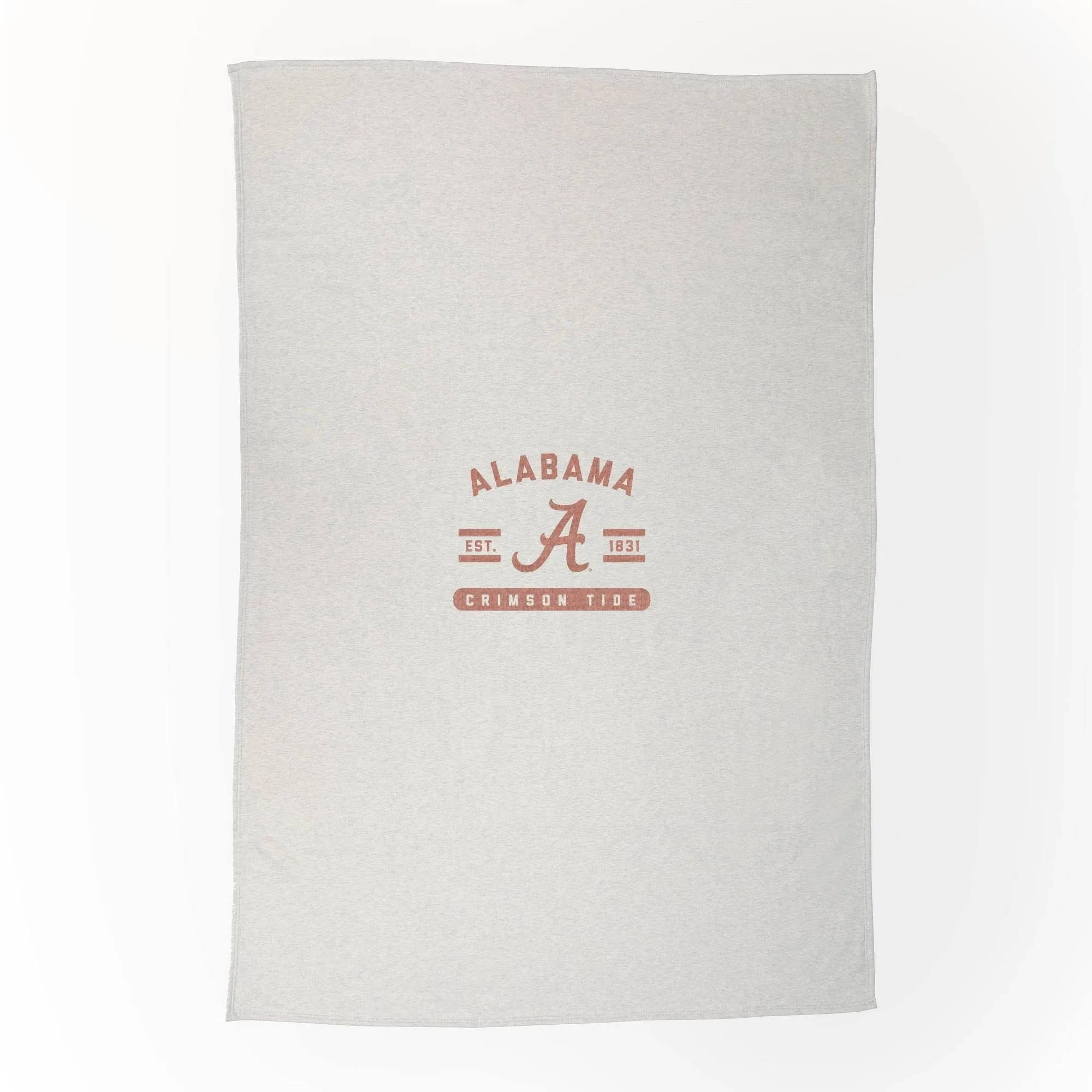 Logo Alabama 'Crimson Tide' Sweatshirt Blanket