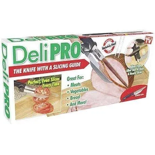 Deli Pro Knife and Fork with Slicing Guide