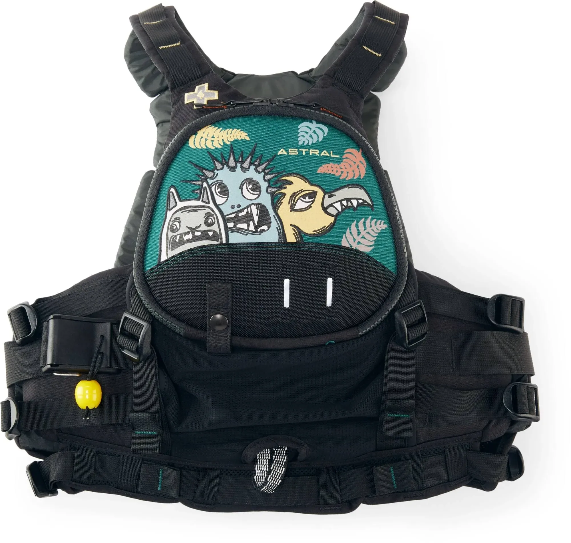 Astral Reboxed Designs GreenJacket LE Wild Things Rescue Lifejacket (PFD) - L/XL