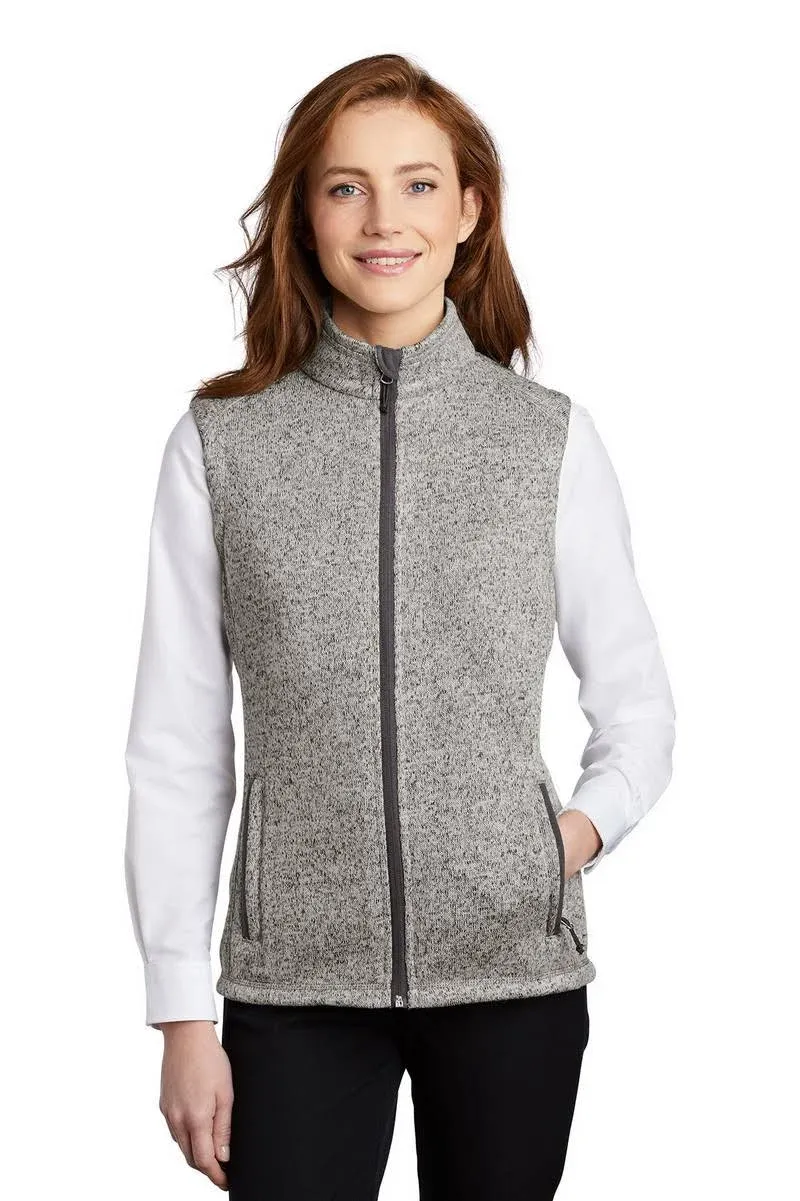 Port Authority Ladies Sweater Fleece Vest