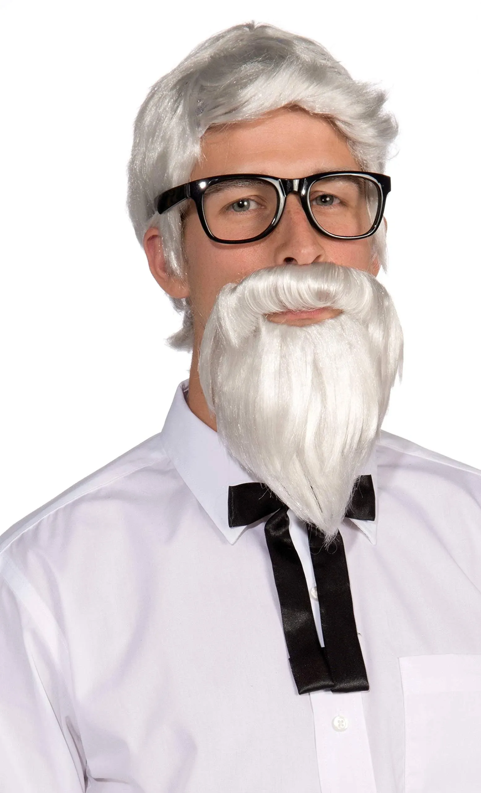 Southern Colonel Sanders Wig and Beard