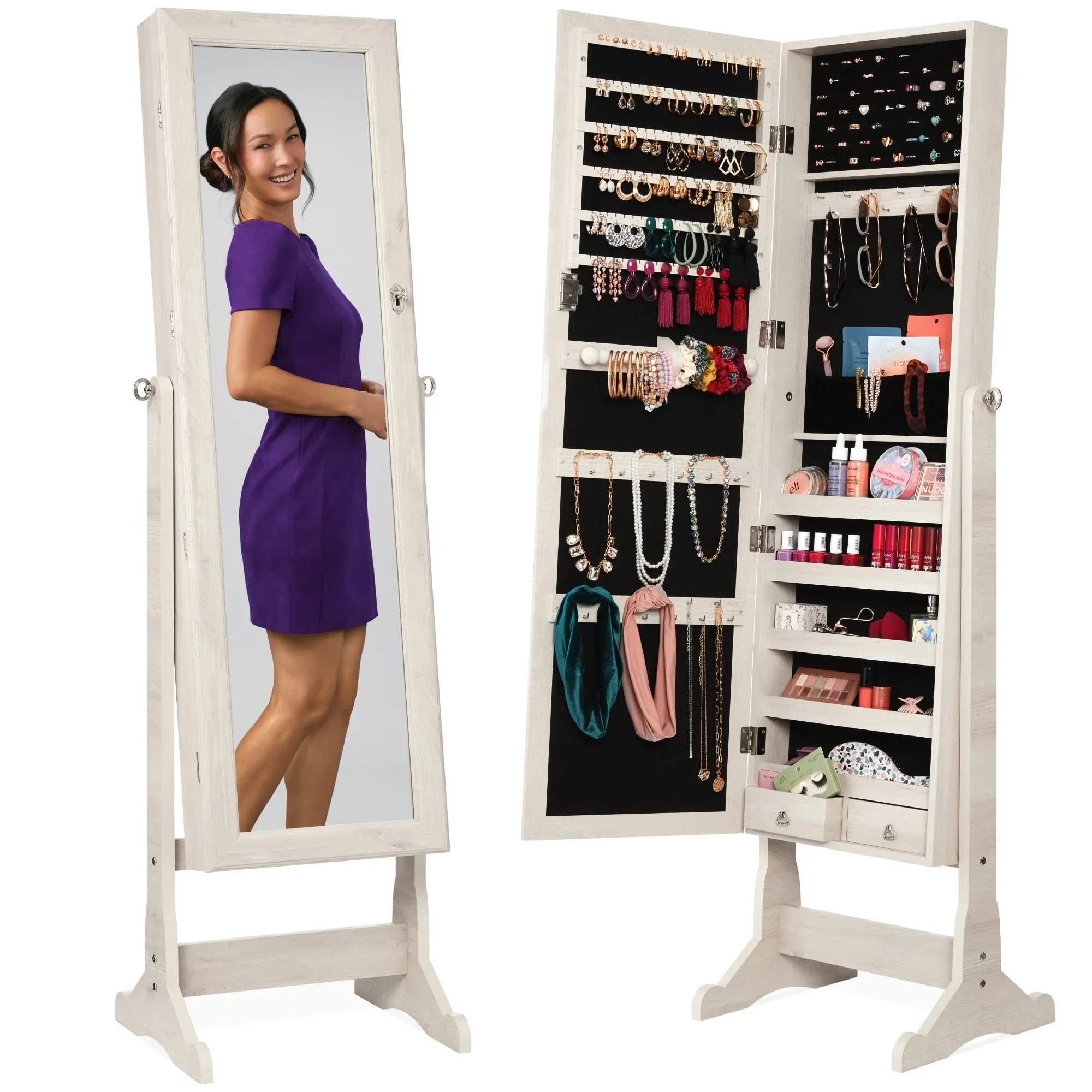 Best Choice Products Jewelry Armoire Cabinet