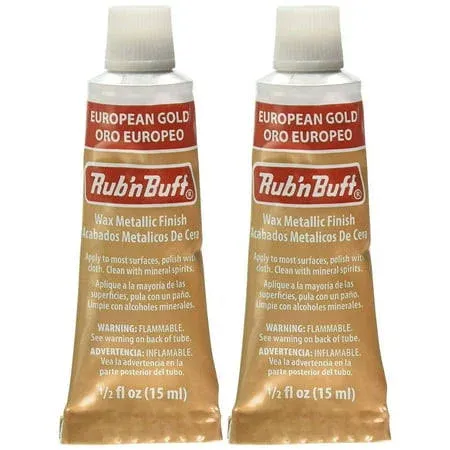 Rub 'n Buff Bundle (Silver Leaf and Gold Leaf )