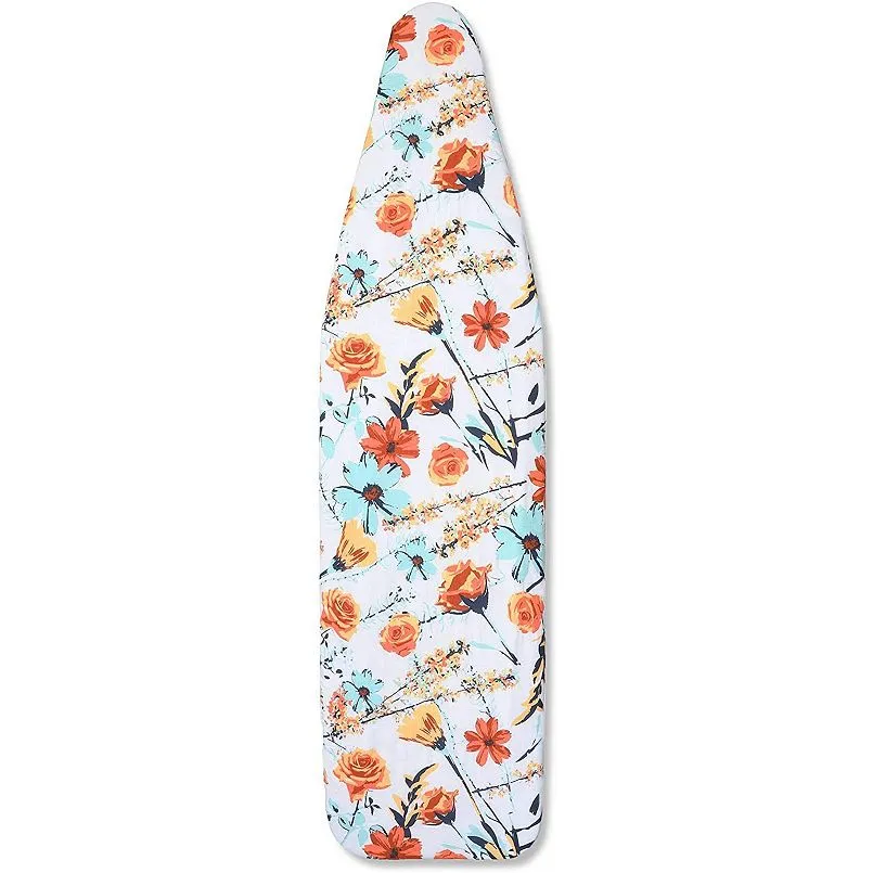 Juvale Heavy Duty Floral Print Ironing Board Cover and Pad