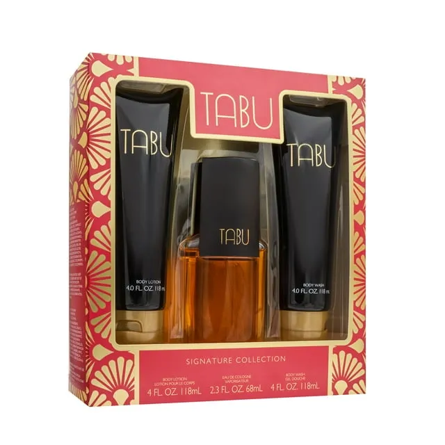 TABU 3-Pc Gift Set - Cologne, Body Wash & Lotion